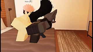 Roblox, furry, bedroom